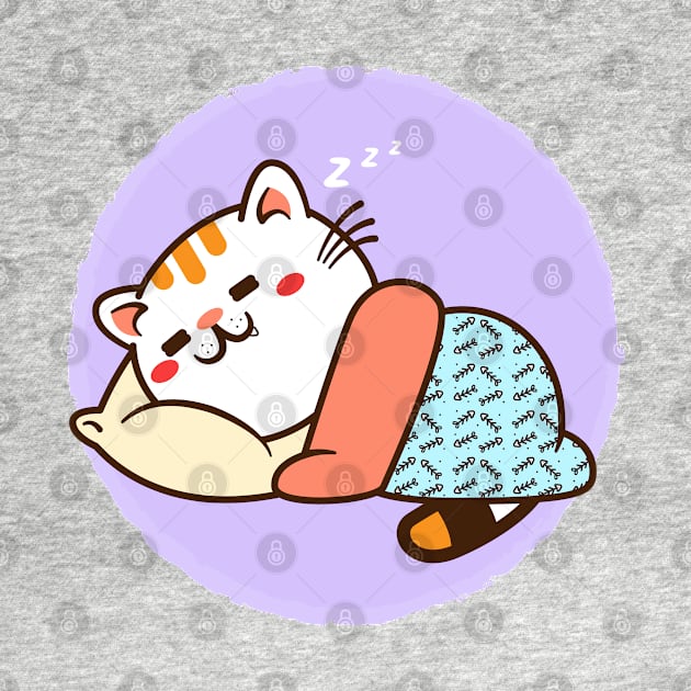 sleepy cat by Freecheese